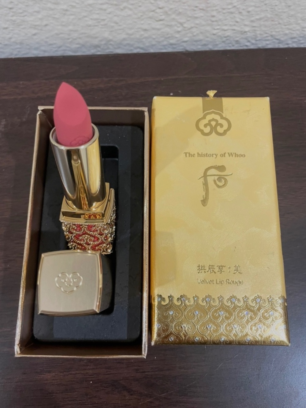 The Whoo Gongjinhyang Mi Velvet Lip Rouge 3.5g. No.13 Pink Beige